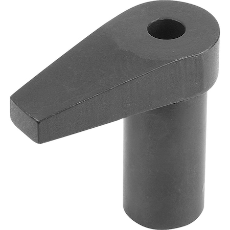 Kipp Hook Clamp D=25 H=66, 5, Form:D Carbon Steel K0012.510